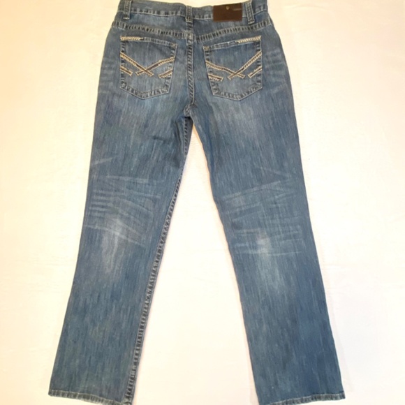 Cody James Core Mens Classic Straight Jeans Blue Stretch Medium Wash Denim 32x34 - Picture 2 of 10